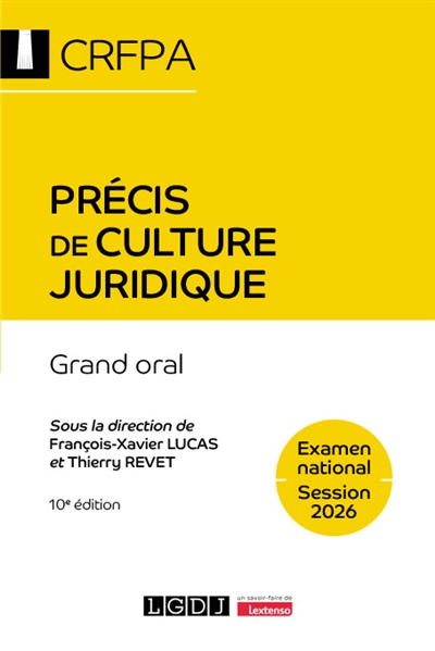 Précis de culture juridique...