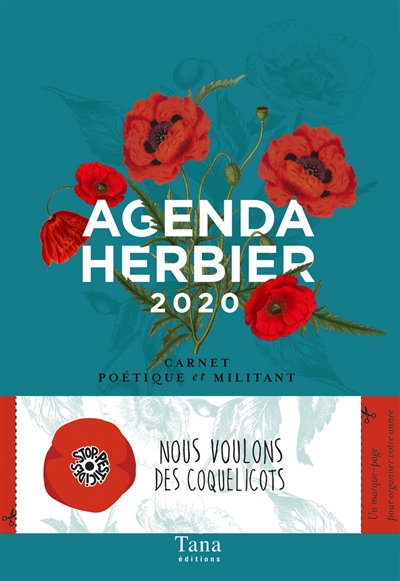 Agenda herbier 2020 : carnet poétique et militant