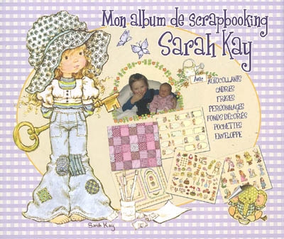 Mon album de scrapbooking Sarah Kay
