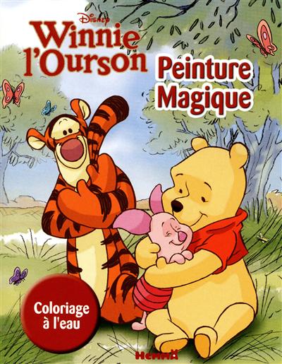 Winnie L'ourson : peinture magique : coloriage à l'eau - Librairie Mollat  Bordeaux