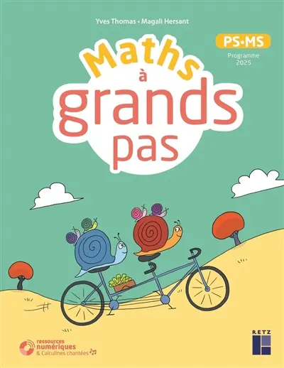 Maths à grands pas, PS-MS