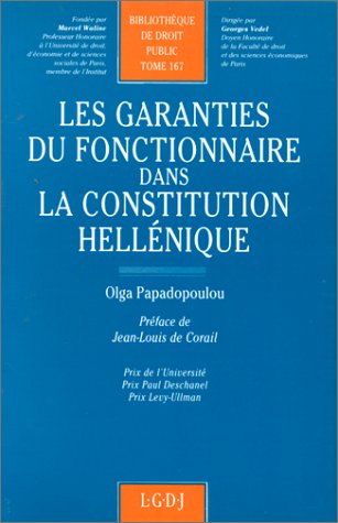 les garanties du fonctionnaire dans la constitution hellénique