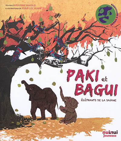 Paki et Bagui : éléphants de la savane