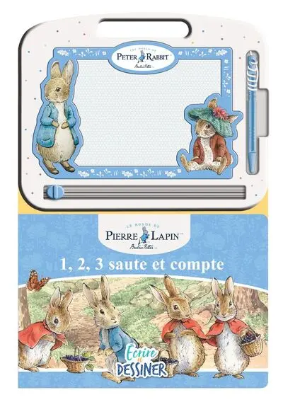 Le monde de Pierre Lapin : 1, 2, 3 saute et compte