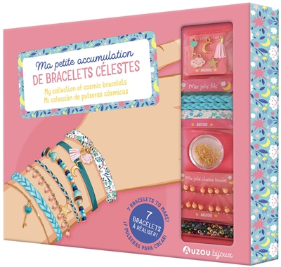 Ma petite accumulation de bracelets célestes : 7 bracelets à réaliser !. My collection of cosmic bracelets : 7 bracelets to make!. Mi coleccion de pulseras cosmicas : 7 pulseras para crear !