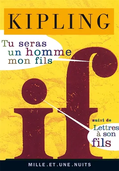 Tu seras un homme, mon fils. Lettres à son fils