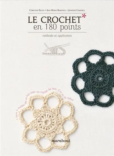 Le crochet en 180 points : méthode et application