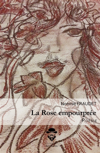 La rose empourprée