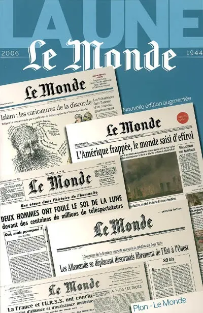 La une du Monde : 2006-1944