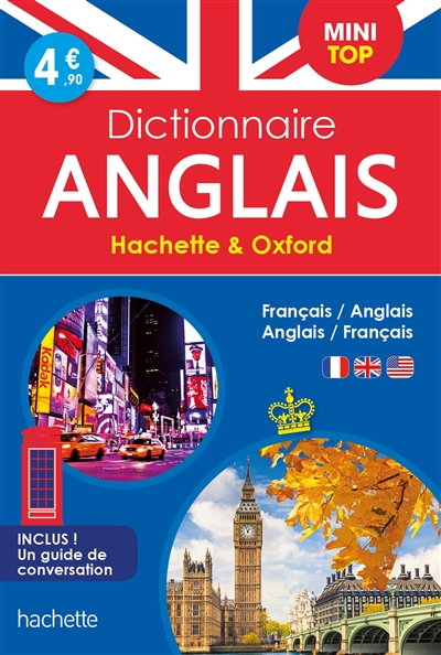Dictionnaire mini top Hachette & Oxford : français-anglais, anglais-français