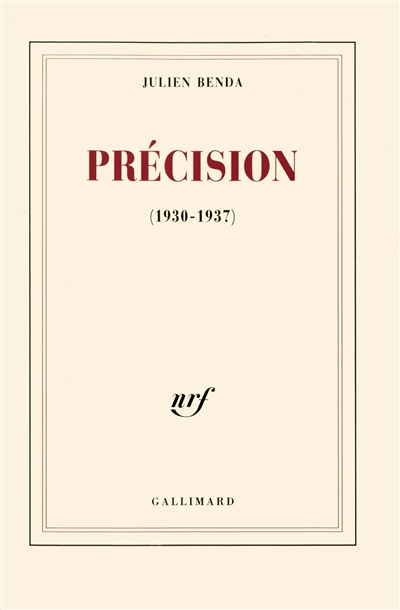 Précision : 1930-1937