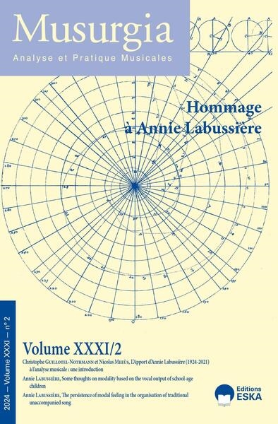 Musurgia, n° 2 (2024). Hommage à Annie Labussière