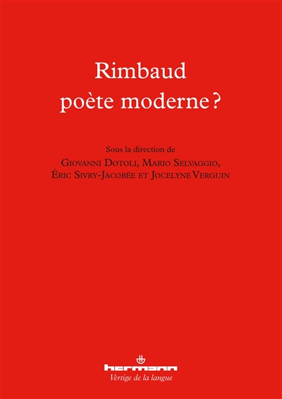 rimbaud poète moderne ?