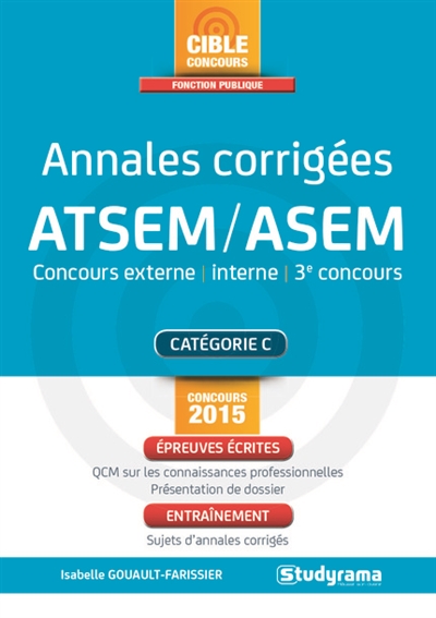 Annales corrigées...