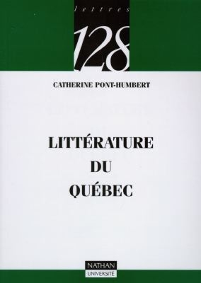 La littérature du Québec