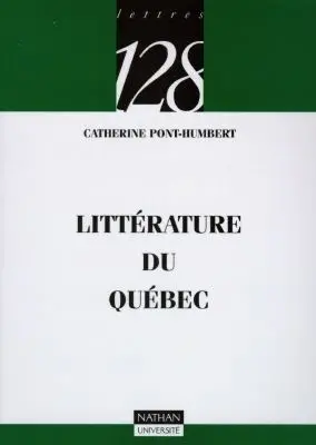 La littérature du Québec