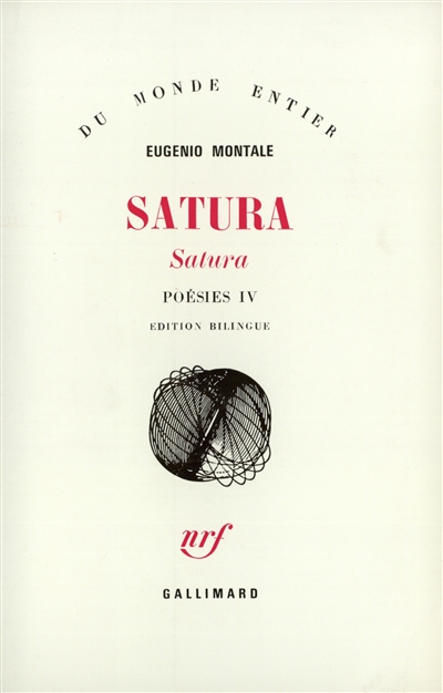 Poésies. Vol. 4. Satura : 1962-1970