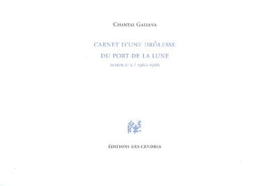 Carnet d'une drôlesse du...