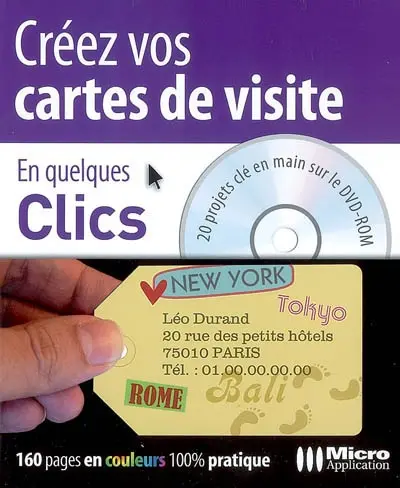 Créez vos cartes de visite