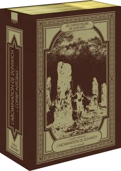 L'abomination de Dunwich : coffret Les chefs-d'oeuvre de Lovecraft : vol. 1 à 3
