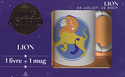 Lion : 23 juillet-22 août : 1 livre + 1 mug