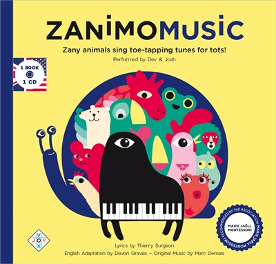Zanimomusic. Zany animals sing toe-tapping tunes for tots !