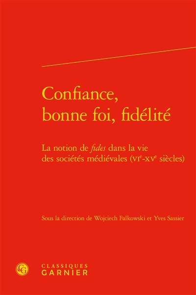 Confiance, bonne foi,...