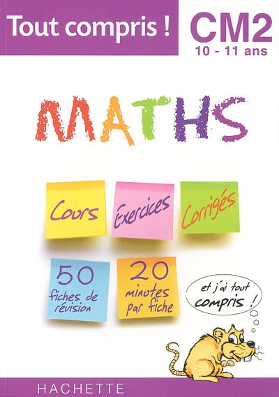 Maths CM2, 10-11 ans