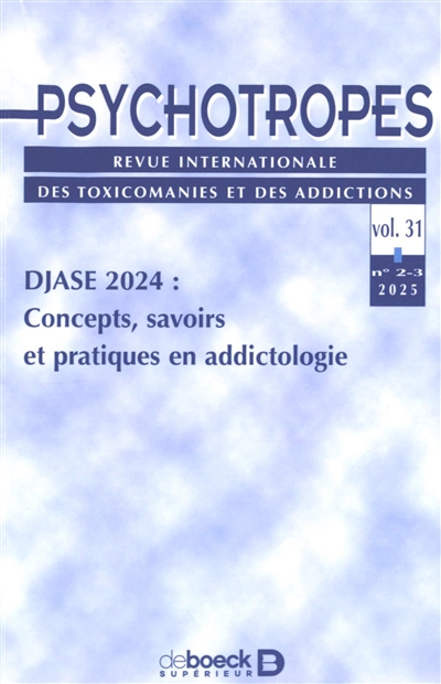 Psychotropes, n° 2-3...