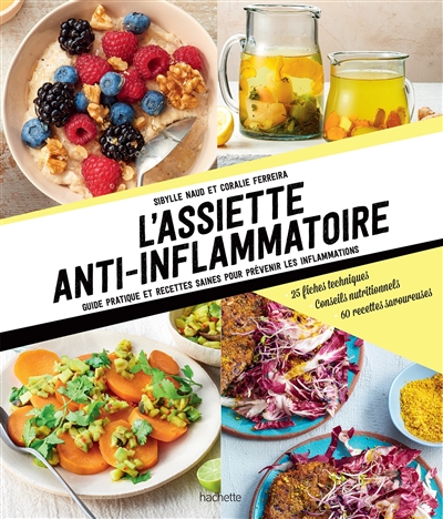 L'assiette anti-inflammatoire : guide pratique et recettes saines pour prévenir les inflammations