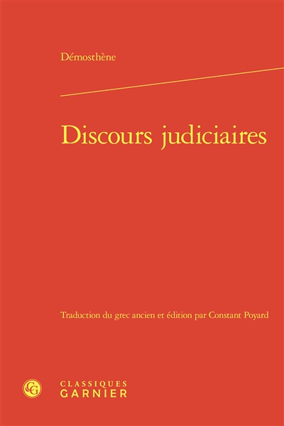 Discours judiciaires