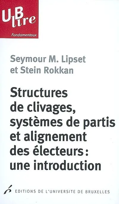 Structures de clivages, systèmes de partis et alignement des électeurs : une introduction