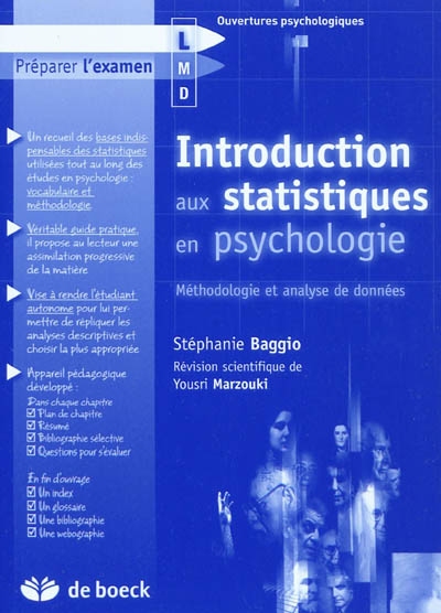 Introduction aux statistiques en psychologie : méthodologie et analyse de données