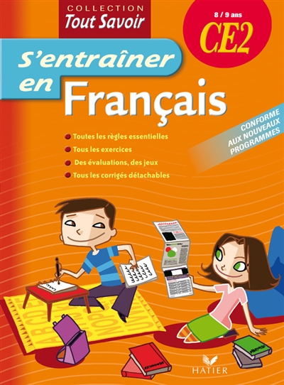 S'entraîner en français CE2, 8-9 ans