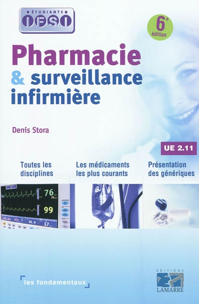 Pharmacie & surveillance infirmière : UE 2.11
