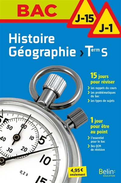 Histoire géographie, terminale S