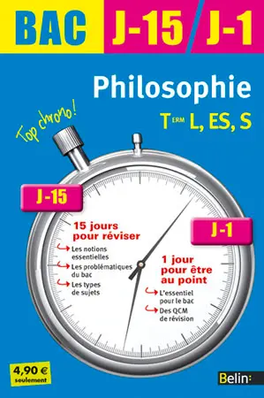 Philosophie, terminale L, ES, S