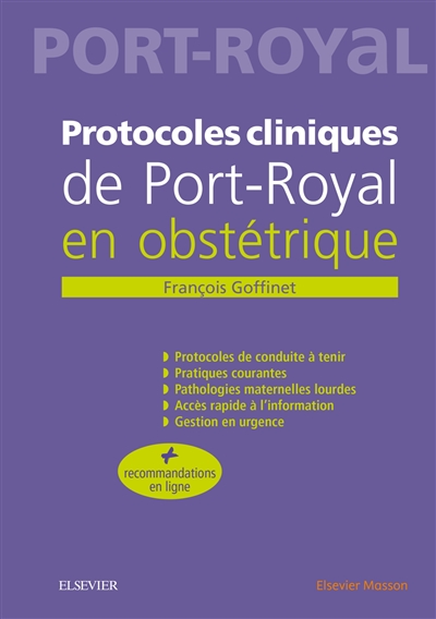 Protocoles cliniques de Port-Royal en obstétrique