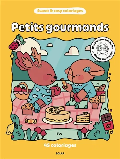 Petits gourmands : 45 coloriages
