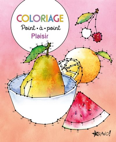 Coloriage point-à-point : Plaisir