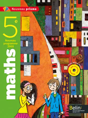 Maths 5e : programme 2009