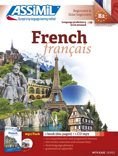 French : language proficiency level attained B2, beginners & false beginners : MP3 pack. Français