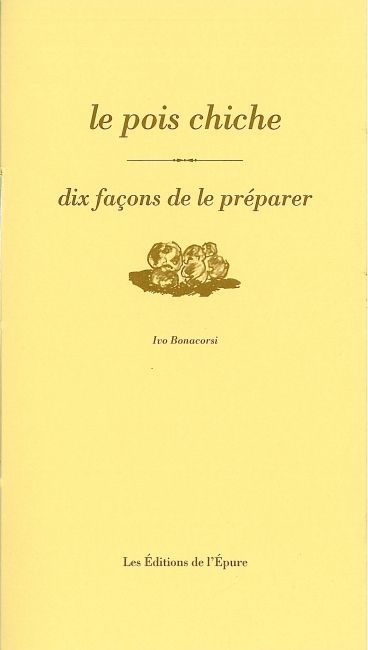 Le pois chiche : dix façons...