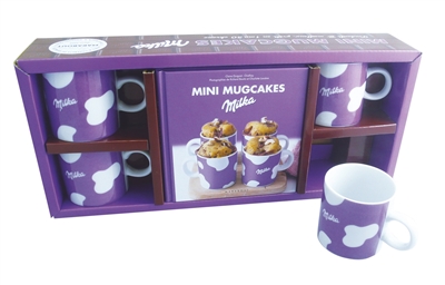Mini mugcakes Milka : fondants & moelleux, prêts en 1 mn 30 chrono