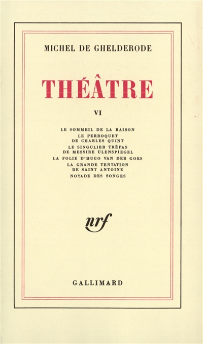 Théâtre. Vol. 6