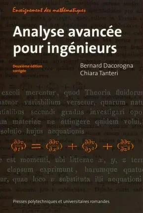 Analyse avancée pour ingénieurs