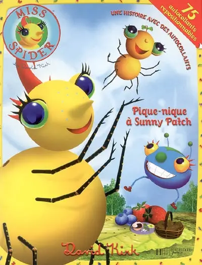 Miss Spider. Pique-nique à Sunny Patch : une histoire avec des autocollants