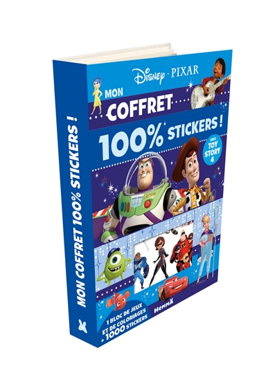 Disney Pixar : mon coffret 100 % stickers !