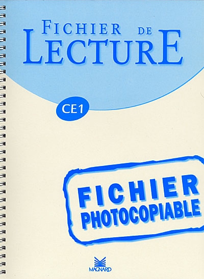 Fichier de lecture CE1 : fichier photocopiable