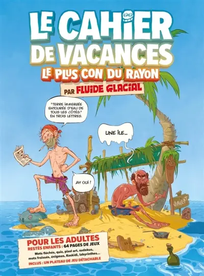 Le cahier de vacances le plus con du rayon